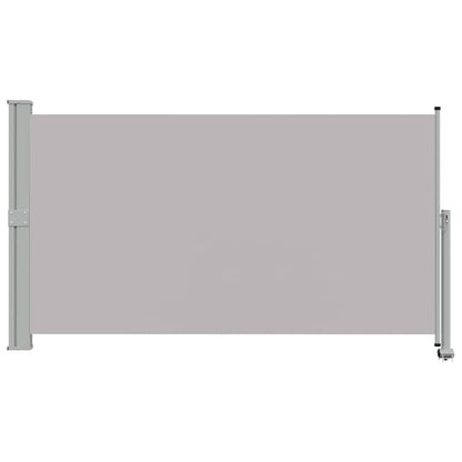 Ausziehbare Seitenmarkise 140x300 cm Grau