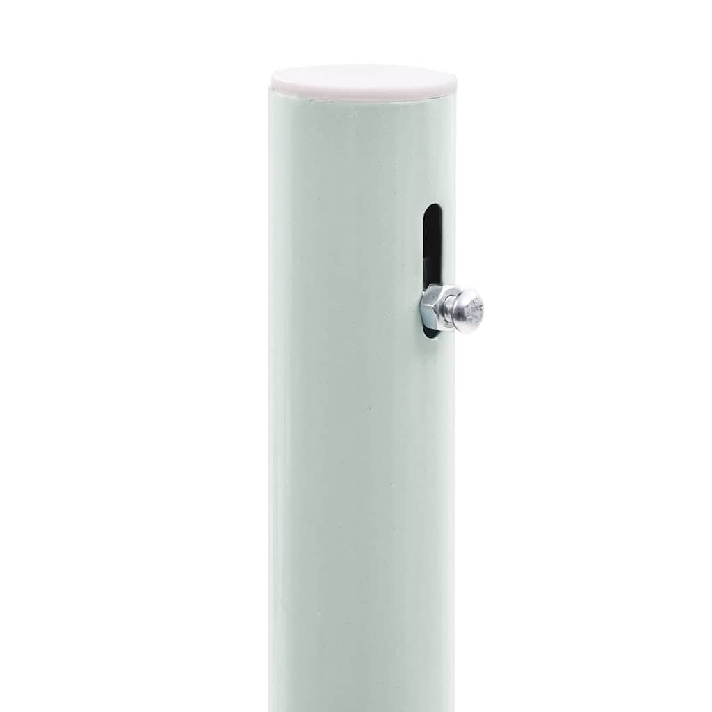 Ausziehbare Seitenmarkise 140x314 cm Creme
