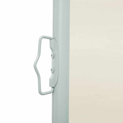 Ausziehbare Seitenmarkise 140x314 cm Creme