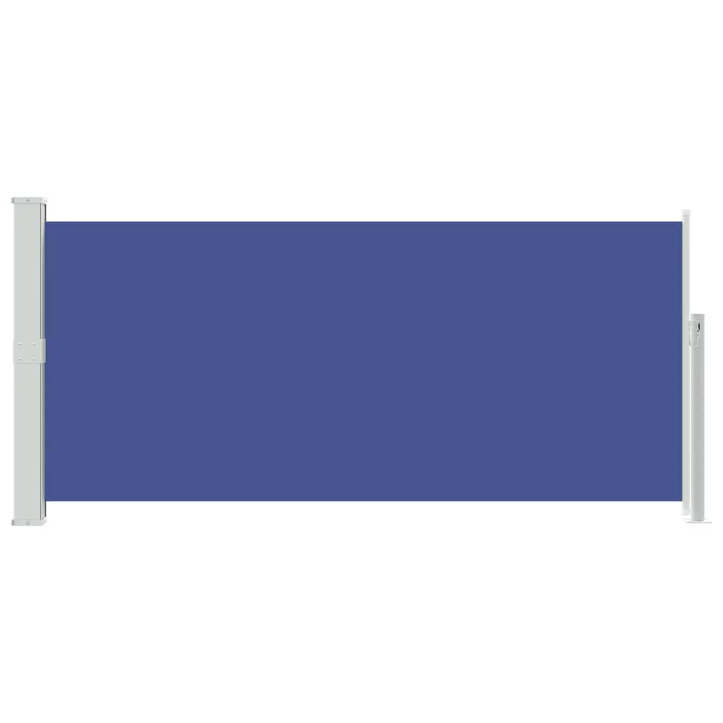 Ausziehbare Seitenmarkise 140x300 cm Blau