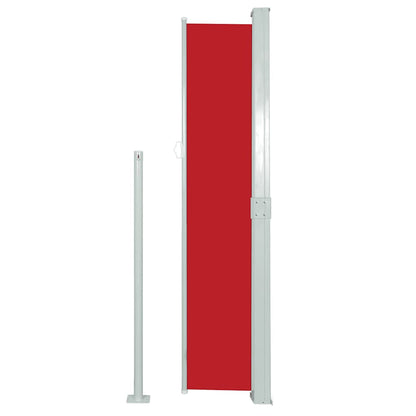 Ausziehbare Seitenmarkise 140x300 cm Rot