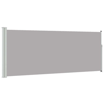 Ausziehbare Seitenmarkise 117×314 cm Grau