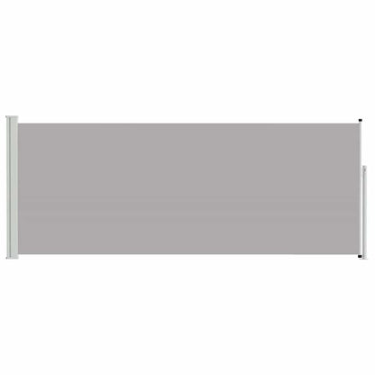 Ausziehbare Seitenmarkise 117×314 cm Grau