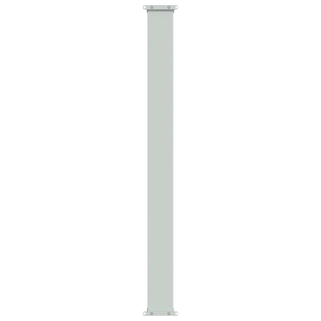Ausziehbare Seitenmarkise 117×314 cm Grau