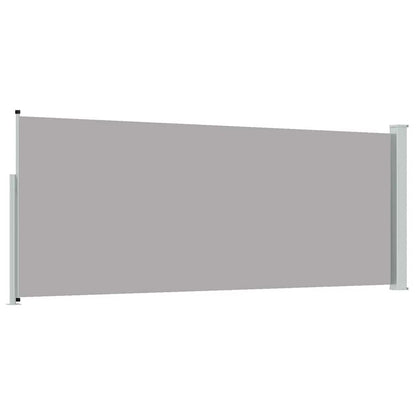 Ausziehbare Seitenmarkise 117×314 cm Grau