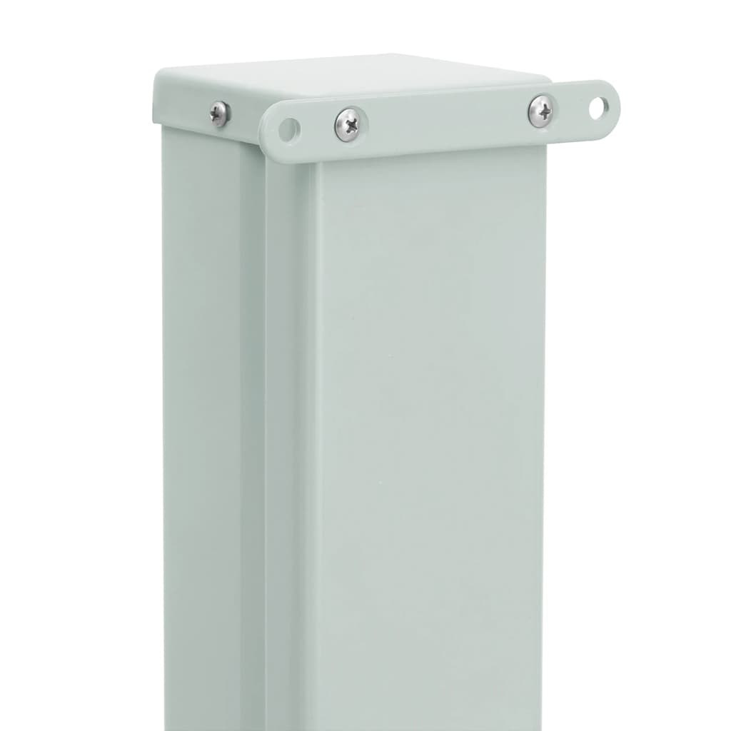Ausziehbare Seitenmarkise 117×314 cm Grau