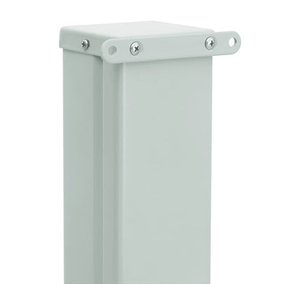 Ausziehbare Seitenmarkise 117×314 cm Braun