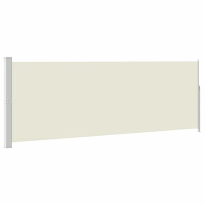 Ausziehbare Seitenmarkise 160x514 cm Creme