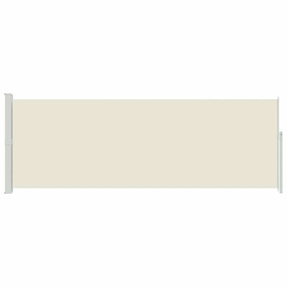 Ausziehbare Seitenmarkise 160x514 cm Creme