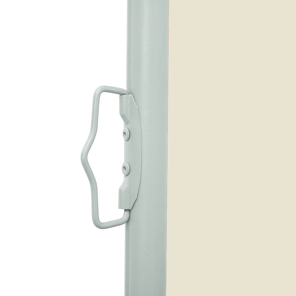 Ausziehbare Seitenmarkise 160x514 cm Creme