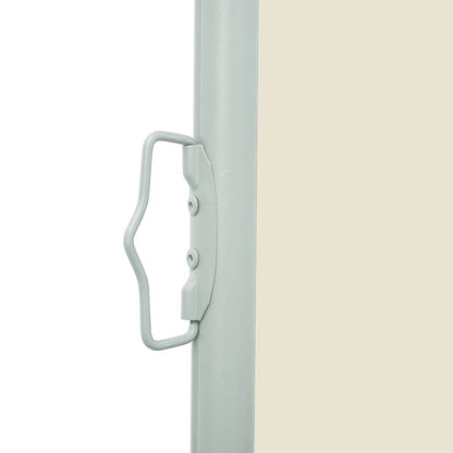 Ausziehbare Seitenmarkise 160x514 cm Creme