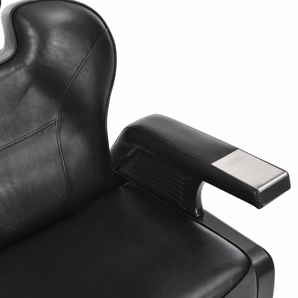 Friseurstuhl Schwarz 72×68×98 cm Kunstleder