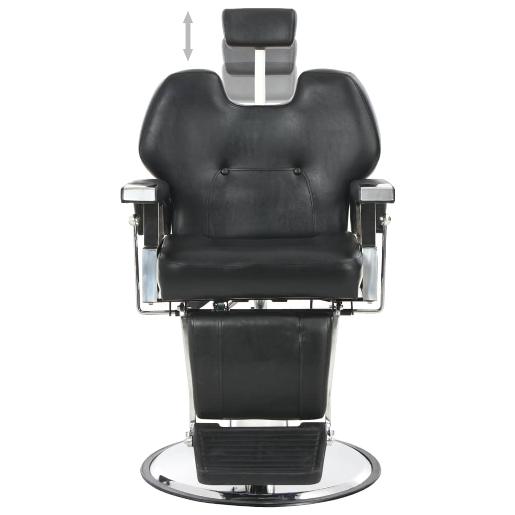 Friseurstuhl Schwarz 72×68×98 cm Kunstleder