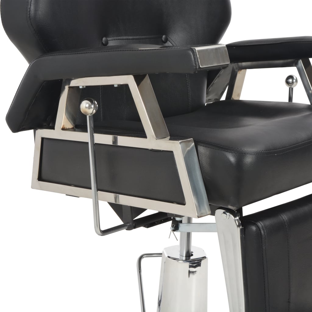 Friseurstuhl Schwarz 72×68×98 cm Kunstleder