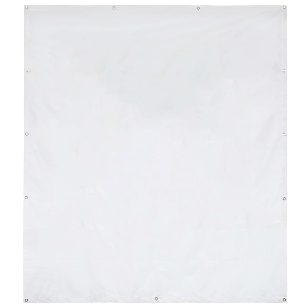 Partyzelt-Seitenwand 2 x 2 m Weiß 550 g/m² PVC