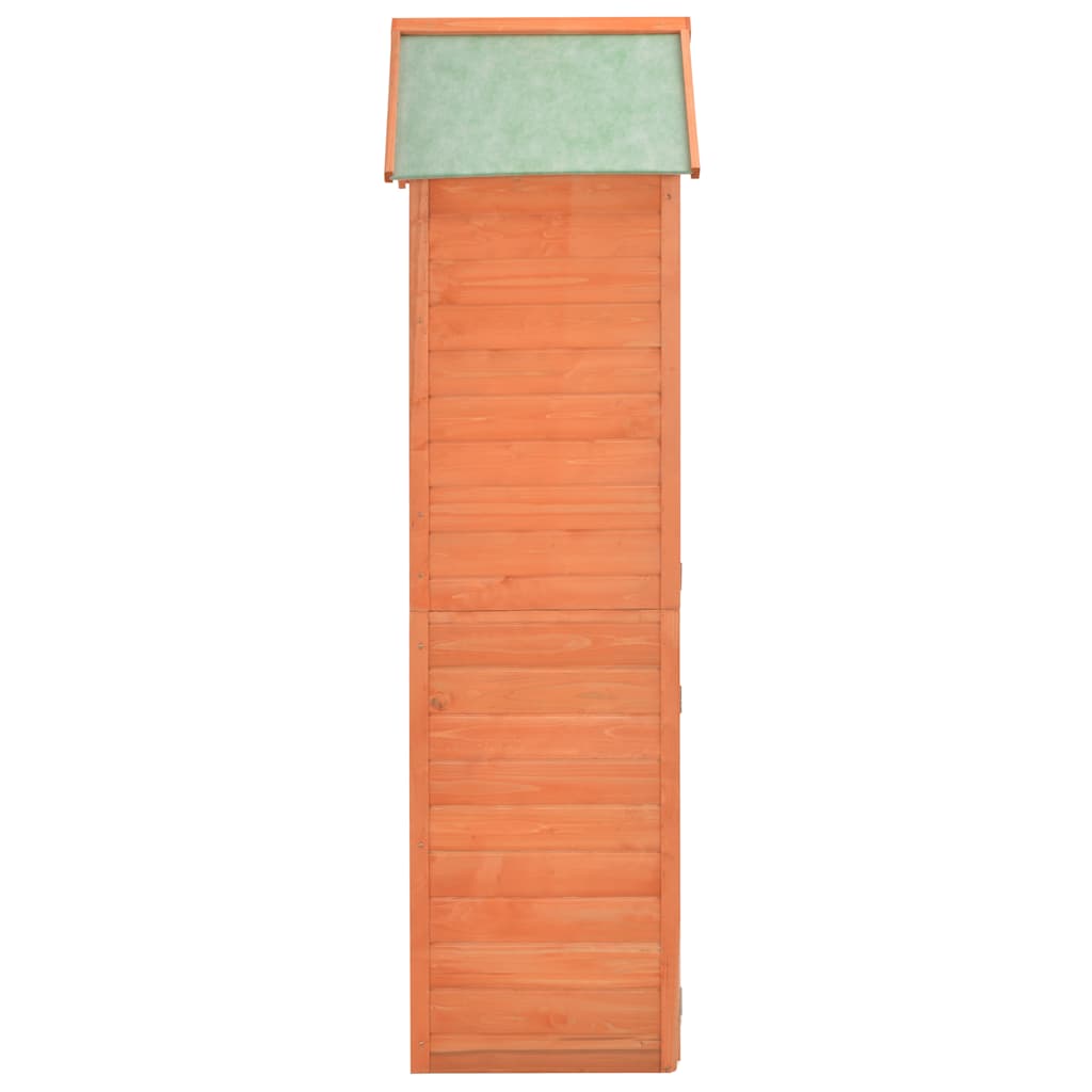 Garten-Geräteschuppen 71x60x213 cm Holz