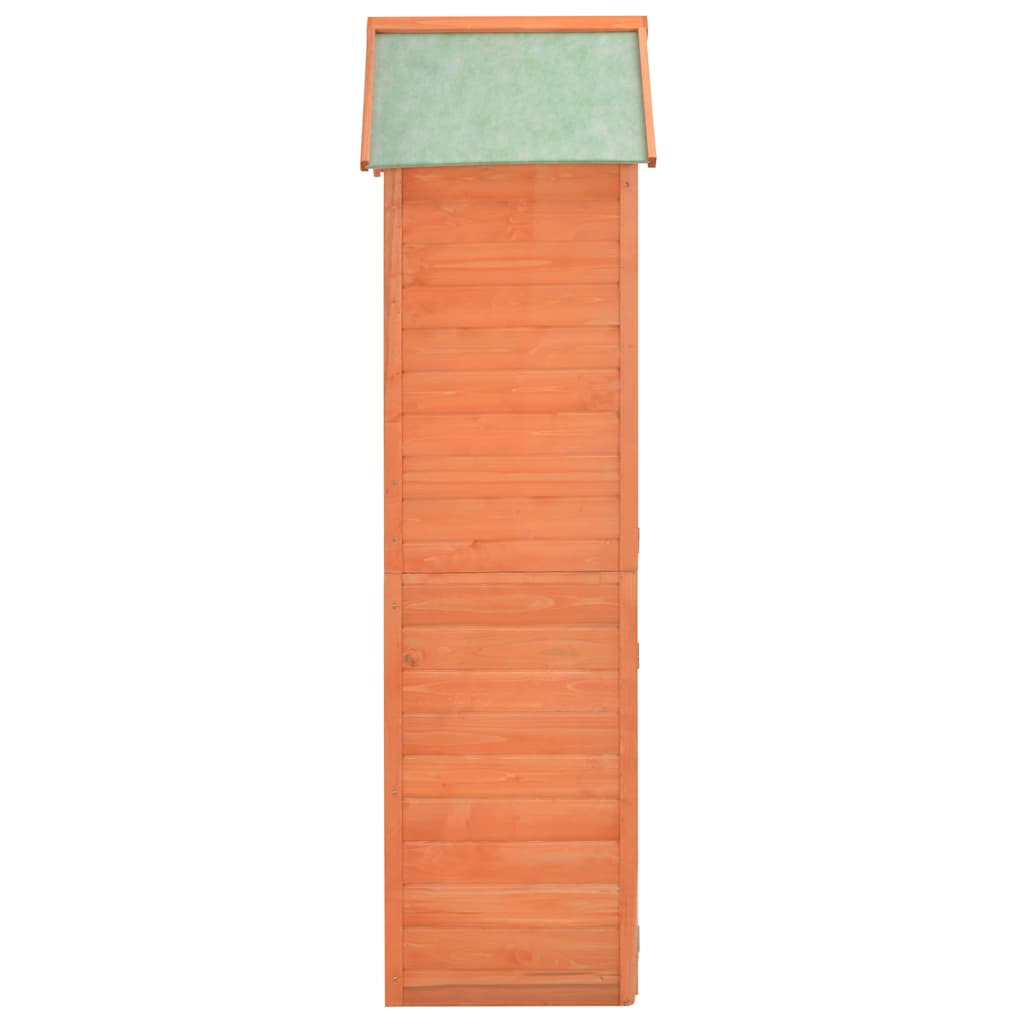 Garten-Geräteschuppen 71x60x213 cm Holz