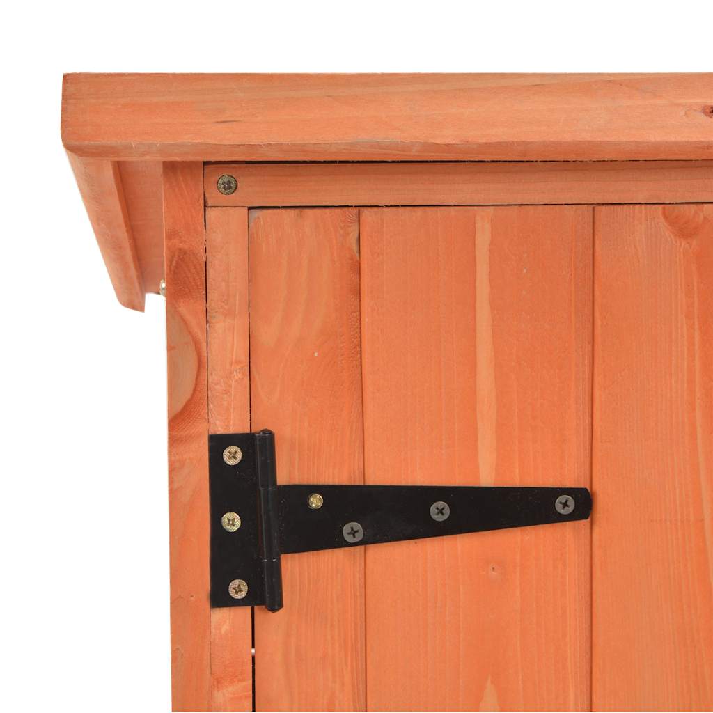 Garten-Geräteschuppen 128x42x91 cm Holz