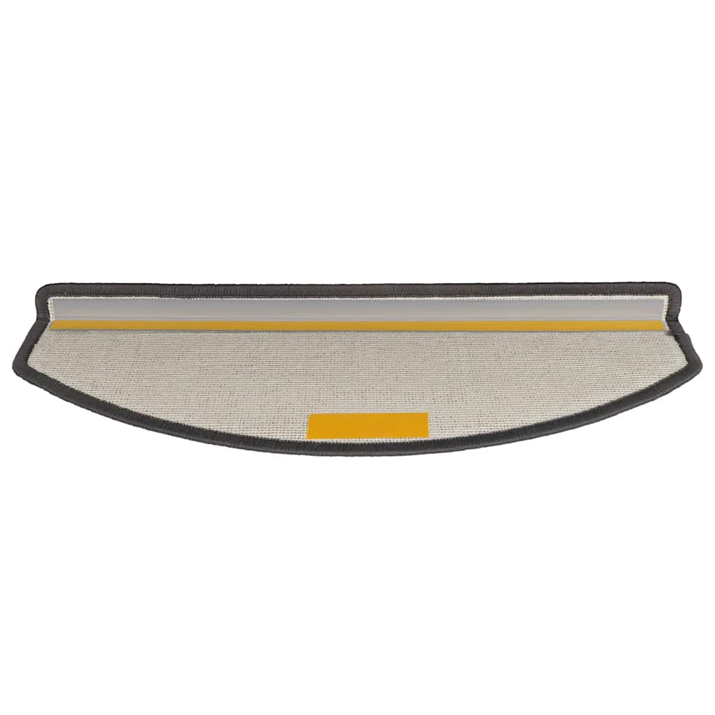 Treppe Matten 15 Stk. 65 x 24 x 4 cm Non-Slip Dunkelgrau