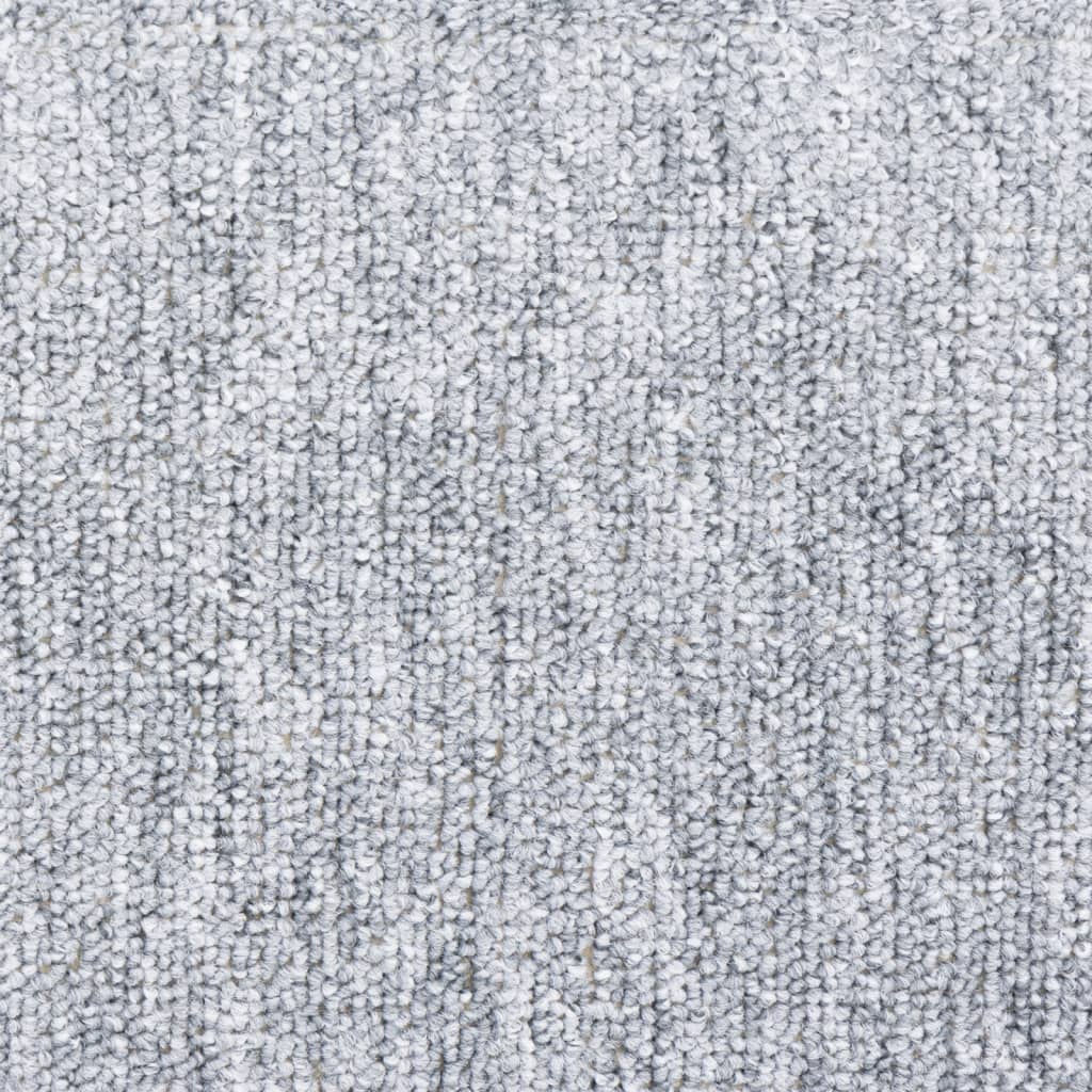 Stufenmatten 15 Stk. 65x24x4 cm Hellgrau Halbrund Groß