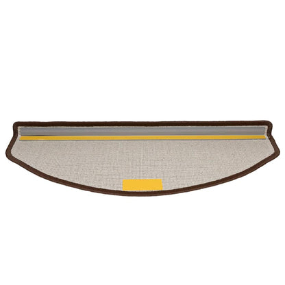 Stufenmatten 15 Stk. 65x24x4 cm Kaffeebraun Halbrund Groß