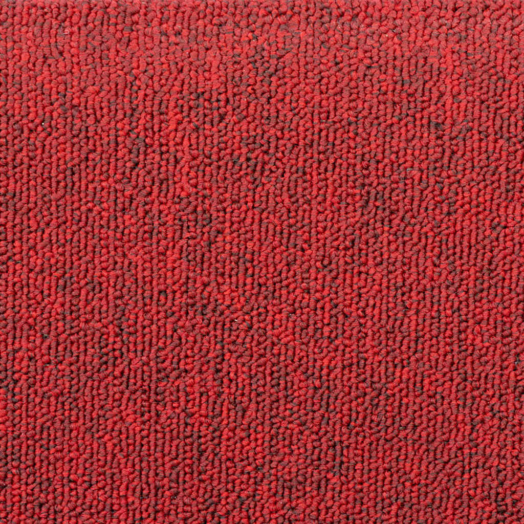 Stufenmatten 15 Stk. 65x24x4 cm Rot Halbrund Groß