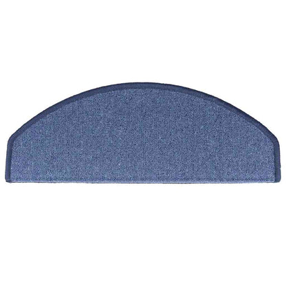 Stufenmatten 15 Stk. 65x24x4 cm Blau Halbrund Groß