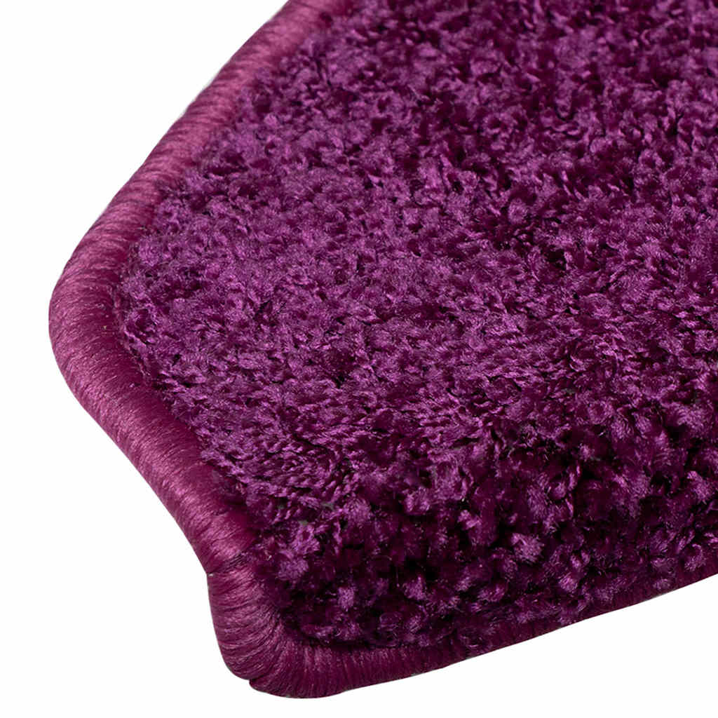 Stufenmatten 15 Stk. 65x21x4 cm Violett Halbrund Groß