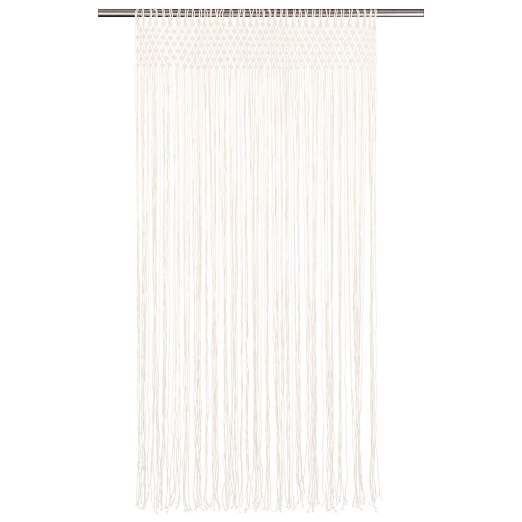 Makramee Vorhang 140×240 cm Baumwolle