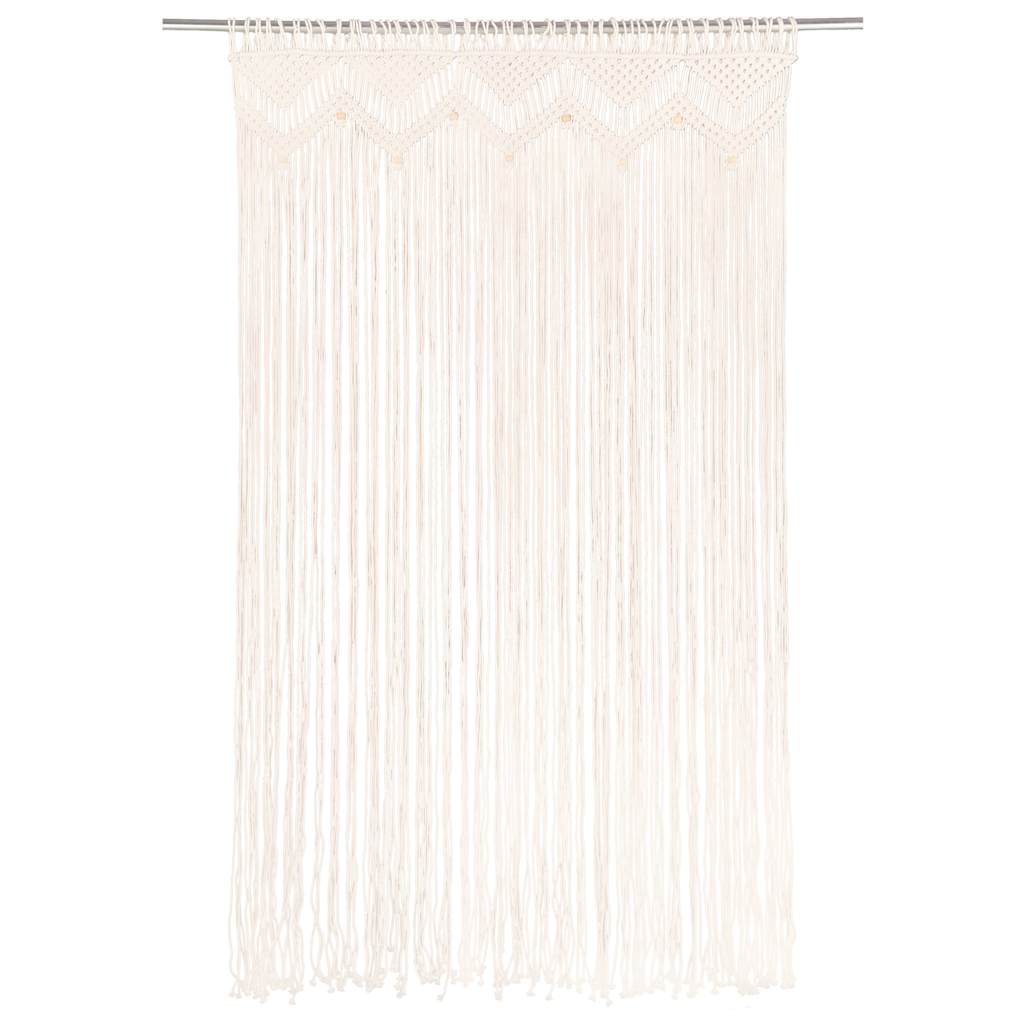 Makramee Vorhang 140×240 cm Baumwolle