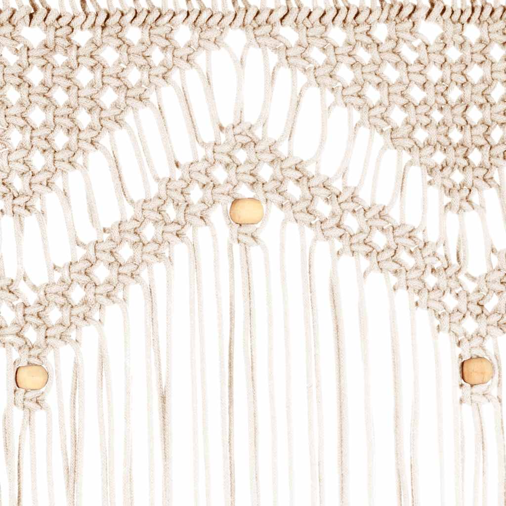 Makramee Vorhang 140×240 cm Baumwolle