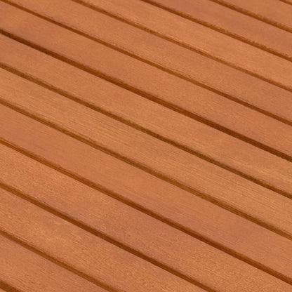 4-tlg. Garten-Essgruppe für Kinder Massivholz Eukalyptus