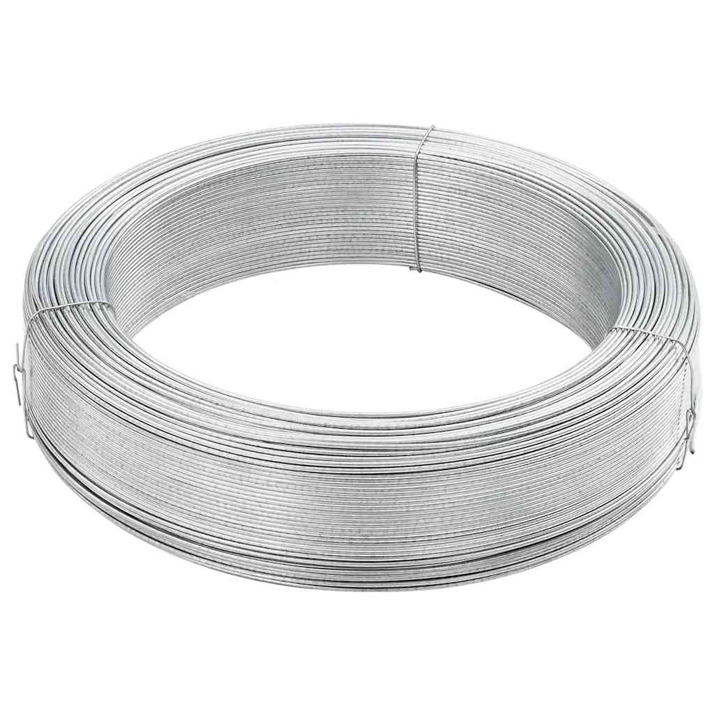 Zaun-Bindedraht 250 m 3,8 mm Stahl