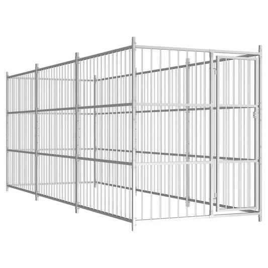 Outdoor-Hundezwinger 450×150×185 cm