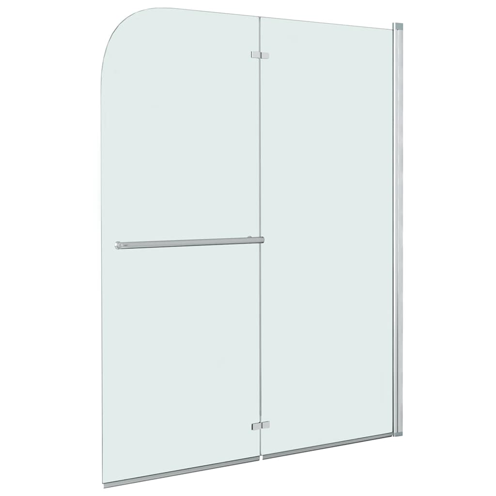 Faltbare Duschkabine 2 Paneele ESG 95 x 140 cm