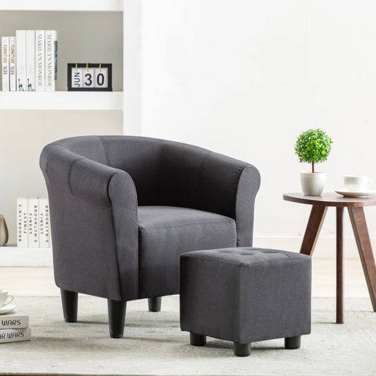 Sessel Schwarz Stoff