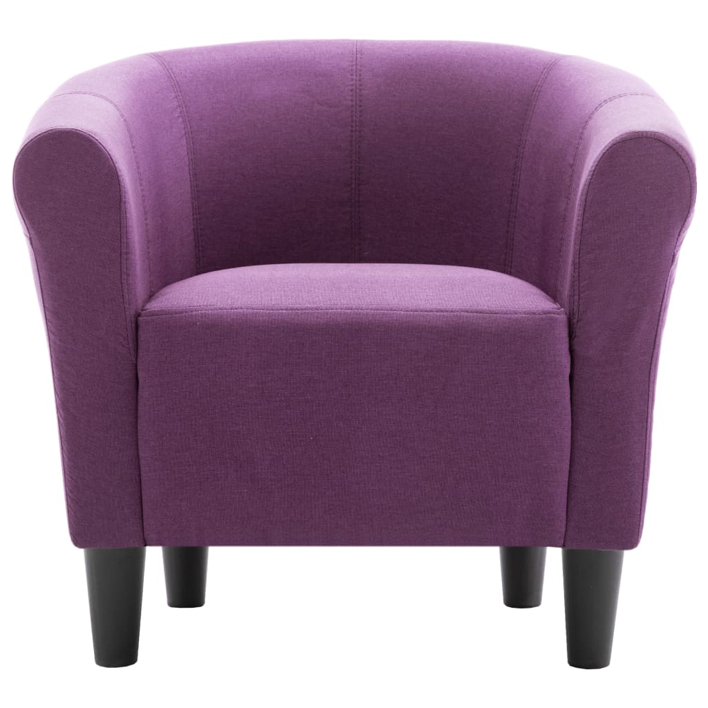 Sessel Lila Stoff