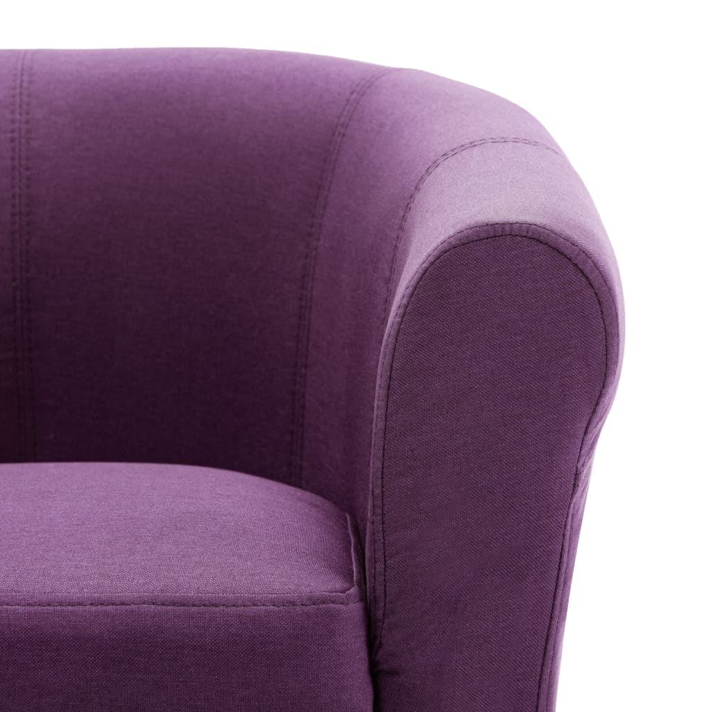 Sessel Lila Stoff
