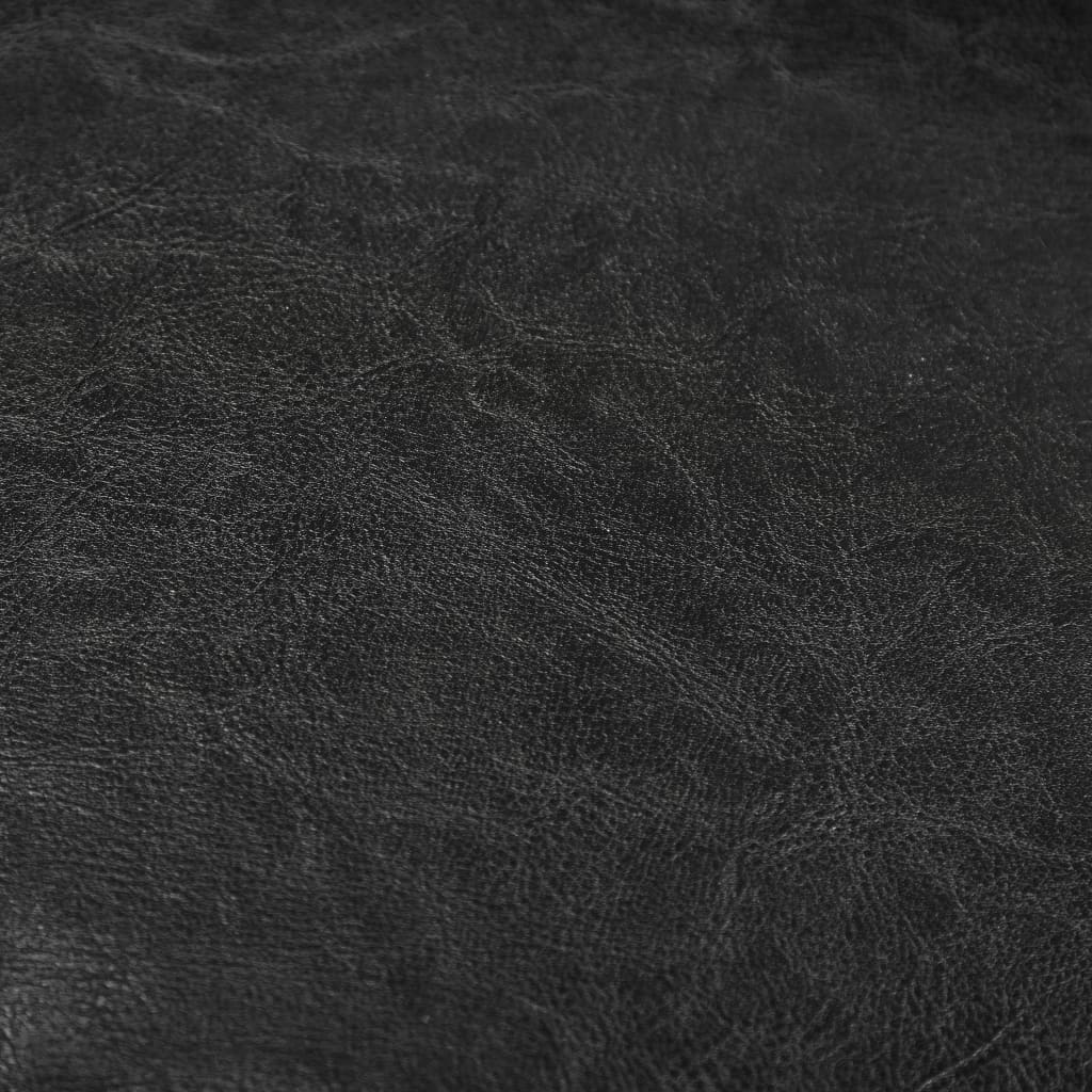 Sessel Schwarz Kunstleder