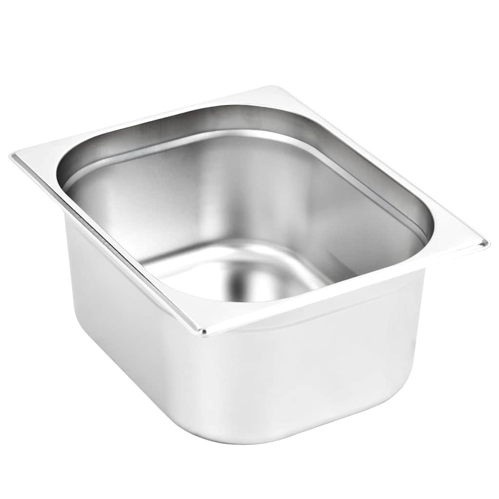 Gastronormbehälter 2 Stk. GN 1/2 150 mm Edelstahl