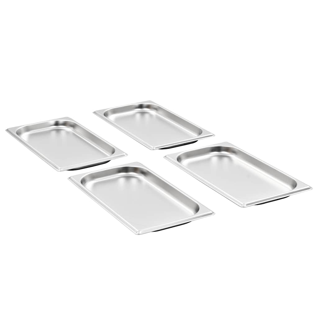 Gastronormbehälter 12 Stk. GN 1/3 20 mm Edelstahl