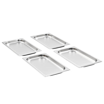 Gastronormbehälter 12 Stk. GN 1/3 20 mm Edelstahl
