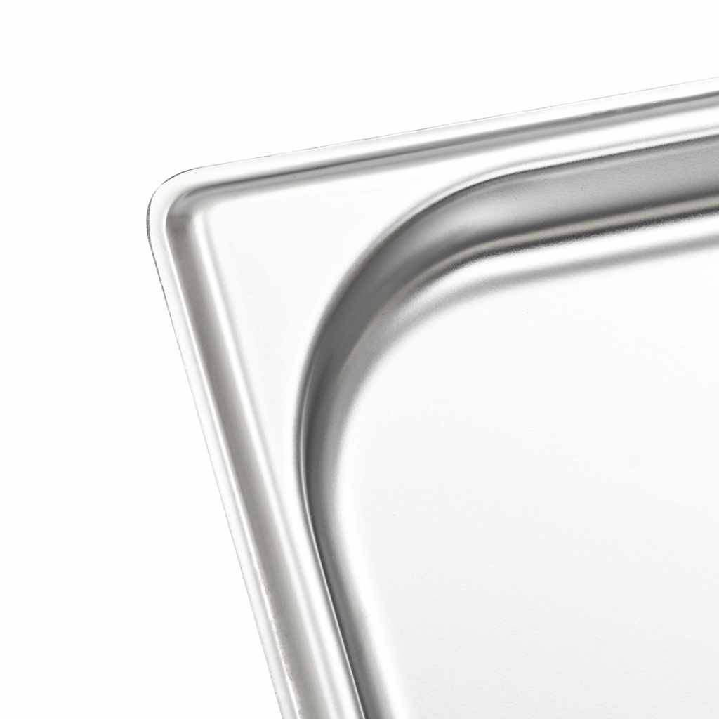 Gastronormbehälter 12 Stk. GN 1/3 20 mm Edelstahl