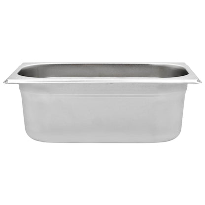 Gastronormbehälter 8 Stk. GN 1/4 100 mm Edelstahl