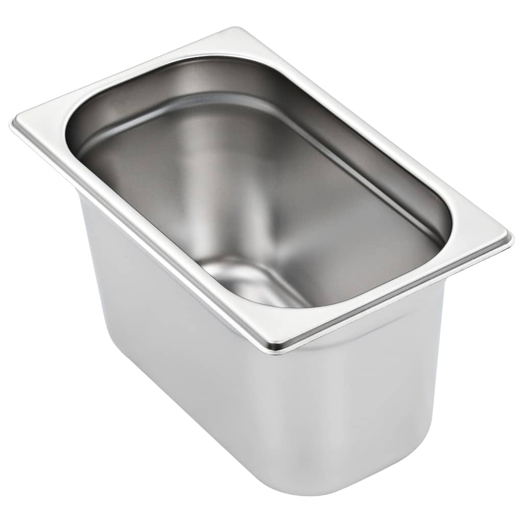 Gastronormbehälter 4 Stk. GN 1/4 150 mm Edelstahl