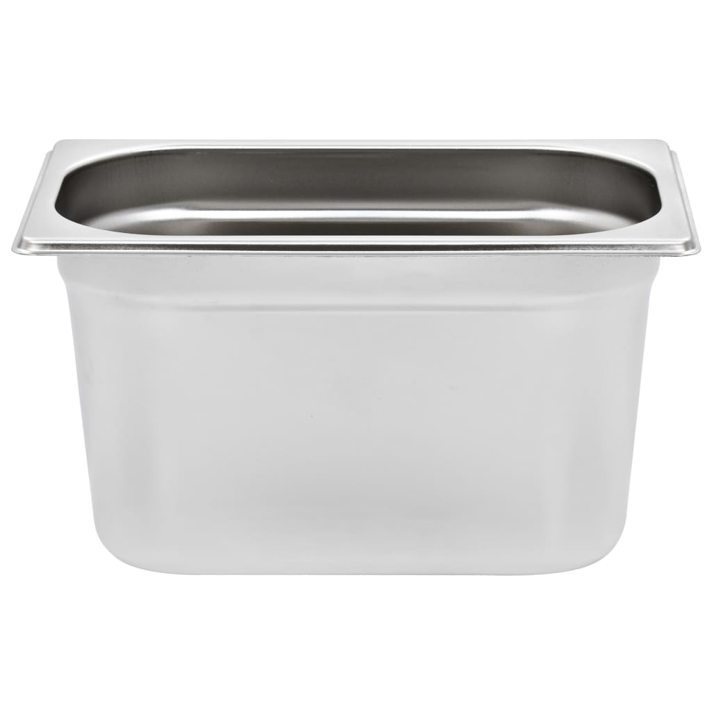 Gastronormbehälter 4 Stk. GN 1/4 150 mm Edelstahl
