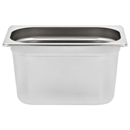 Gastronormbehälter 4 Stk. GN 1/4 150 mm Edelstahl