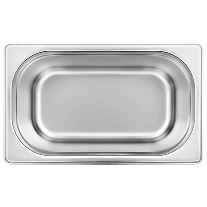 Gastronormbehälter 4 Stk. GN 1/4 150 mm Edelstahl