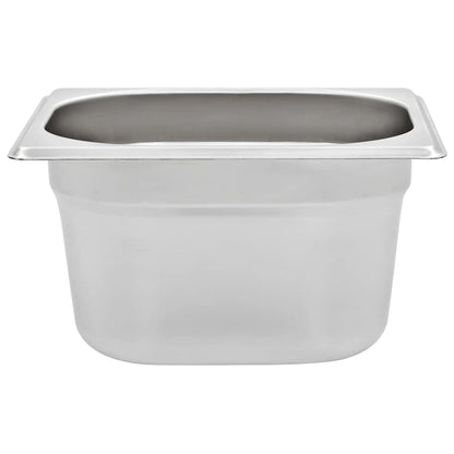 Gastronormbehälter 12 Stk. GN 1/6 100 mm Edelstahl