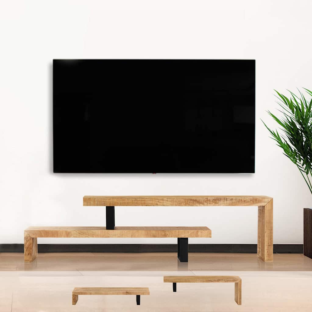 TV-Lowboard Massivholz Mango